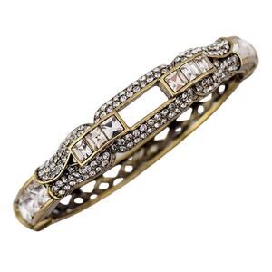 Vintage Heidi Daus Art Deco Style “My Inheritance" Crystal Bracelet